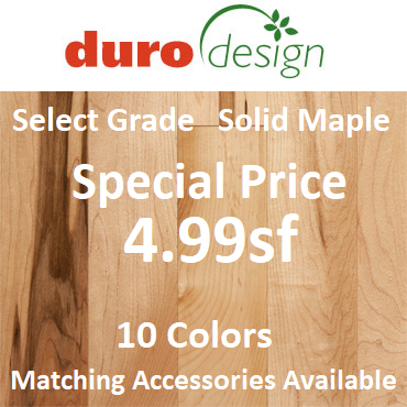 Solid Maple Special Price