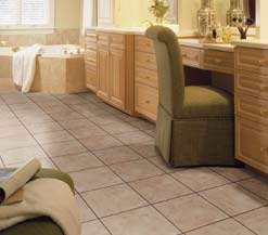 Solid Vinyl Tile Flooring